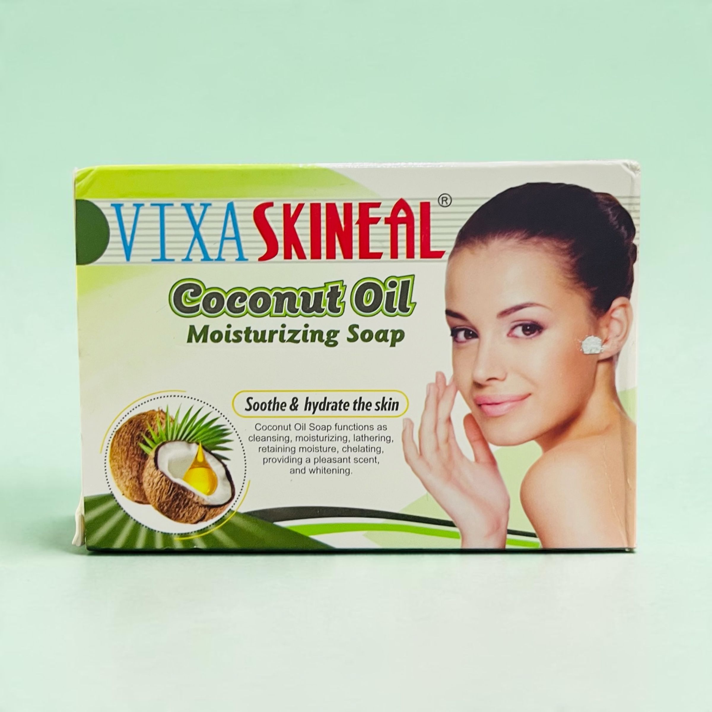 VIXA SKINEAL COCONUT OIL MOISTURING SOAP X4